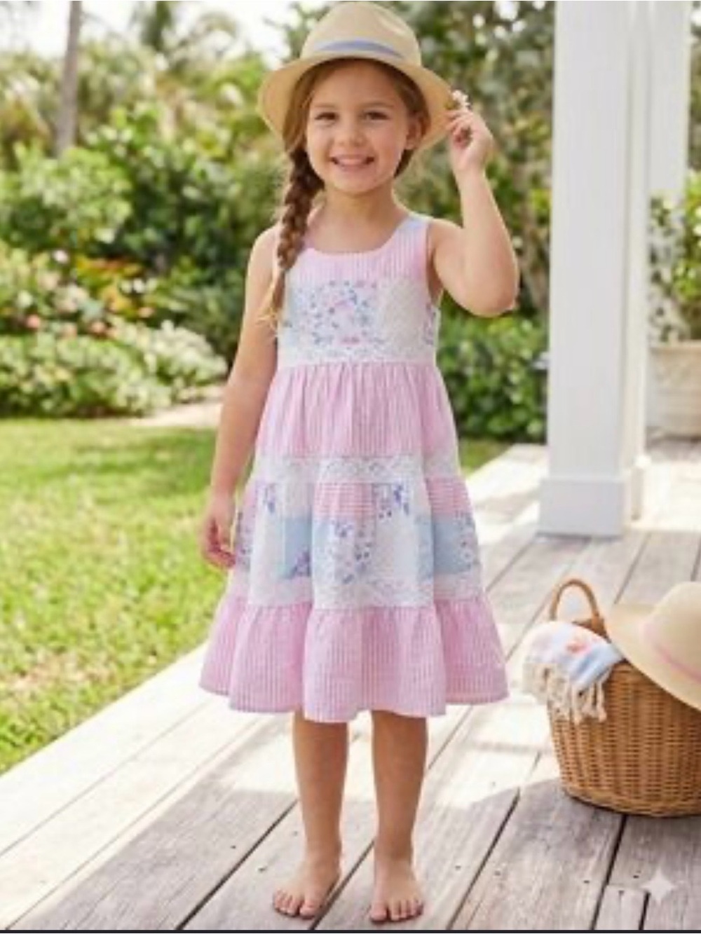 Tommy Bahamas Patchwork Sundress girls 5